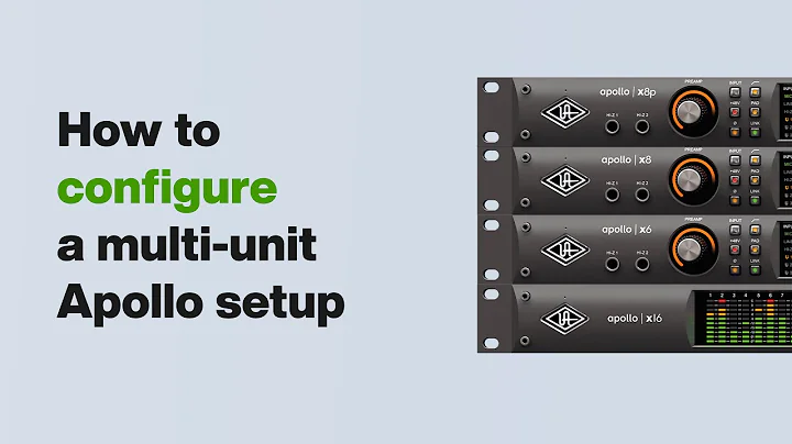 UA Support: How to Configure a Multi-Unit Apollo Setup