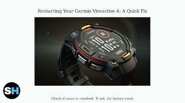 How To Restart Or Factory Reset Garmin Vivoactive 4 – Full Reset Tutorial