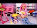 Barbie Doll LOL Family Baby Goldie gets a NEW Lil Sister!  Bedtime Routine!