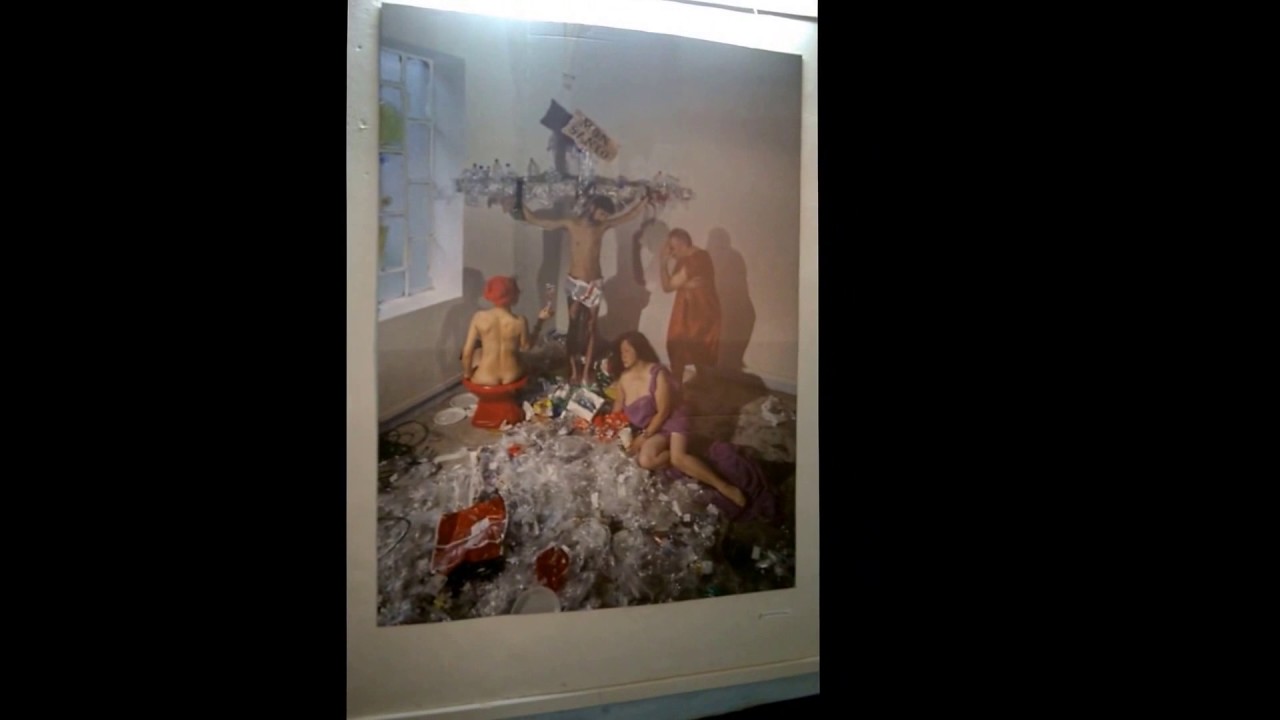 Gran Bluffet , installazione di Evuz Art