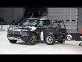 2022 Rivian R1T crew cab updated side IIHS crash test