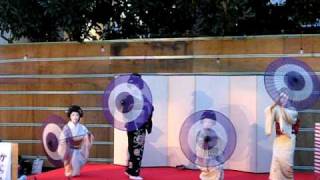 2010八王子まつり/宵宮の舞/から傘