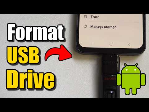 Format USB Pen Drive or Hard Disk using Android Mobile Phone (Best Method)