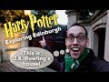 HARRY POTTER IN EDINBURGH SCOTLAND, GREYFRIAR GRAVEYARD, ELEPHANT HOUSE, J.K. ROWLING'S HOUSE