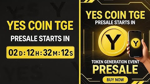 YES COIN TGE Is Live Now! 🚀 Biggest Crypto Launch 2025 | How to Claim YES Coin Step by Step