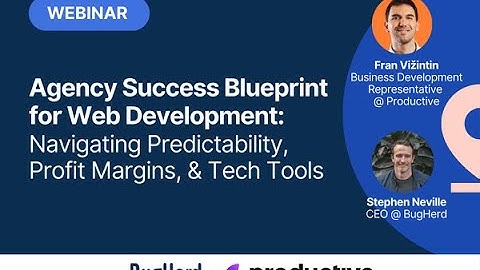 Webinar | Navigating Predictability, Profit Margins, & Tech Tools