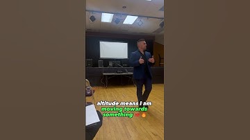 Step #3 on the Playbook - Altitude