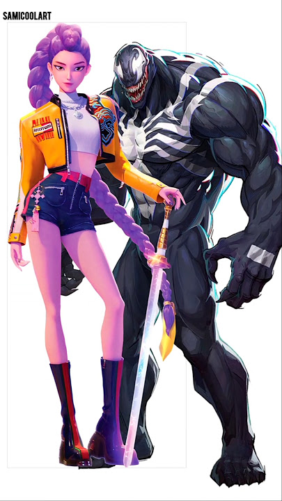 Rumi as venom - kpop demon hunters #kpopdemonhunters #venomthelastdance #digitalartist