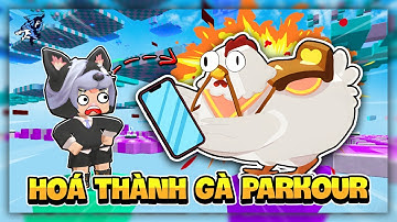 Siro Hóa Gà Vì Parkour Mini World Trên Điện Thoại !!! Bám Tường Khó Thì Bám Gì Giờ