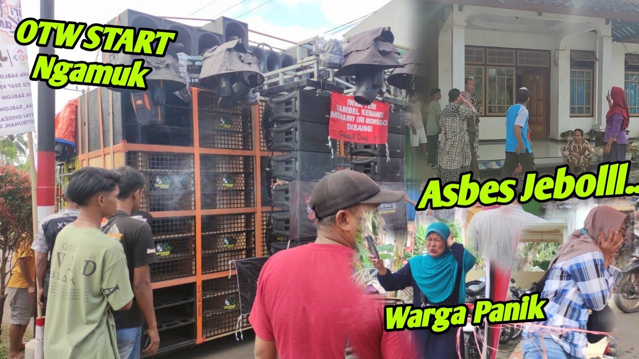 BREWOG otw start,speaker Betavo Neodium jebolkan asbes warga Lumajang🔥