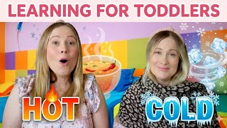 Hot and Cold | Learn to Talk for Toddlers | Doubly World