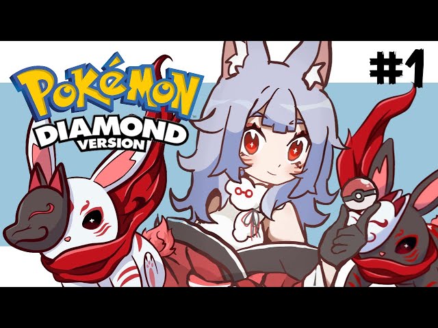 【POKEMON BRILLIANT DIAMOND】Fox Mom's Pokemon journey starts NOW!【NINA KOSAKA - NIJISANJI】のサムネイル