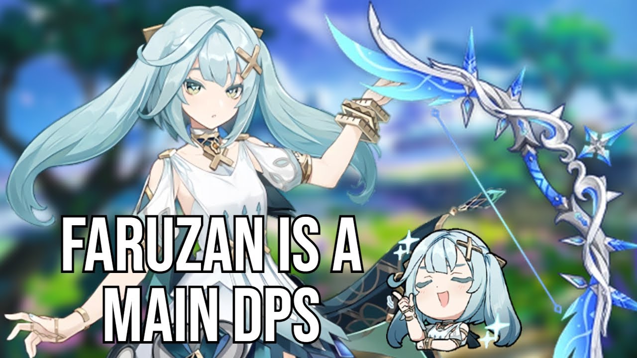 Faruzan is a Main DPS and you can't convince me otherwise