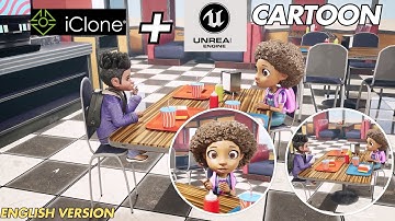 3D Cartoon Animation Short Video Iclone to Unreal Engine Render