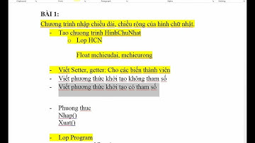JAVA BÀI 1 Nhập xuất hình chữ nhật
