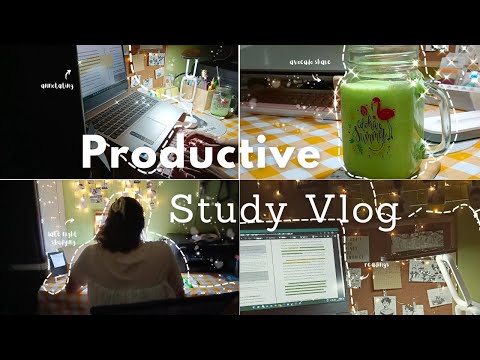 Video productive study vlog (junior diaries)-cafes, food,... - YouTube