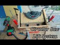 Membuat table saw dari circular saw - The blade lift (mekanisme naik turun)