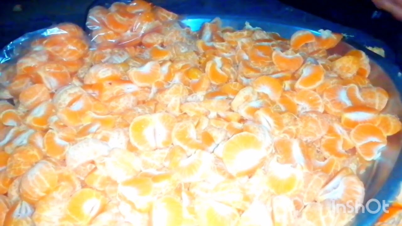 عصير اليوسفي تخزين رمضان كل سنة وانتم طيبين