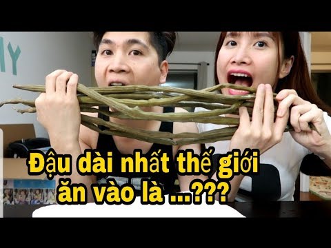THỬ ĂN CÂY ĐẬU DÀI NHẤT THẾ GIỚI Và cái kết?- Con đường du học sinh chông gai như thế nào? - YouTube