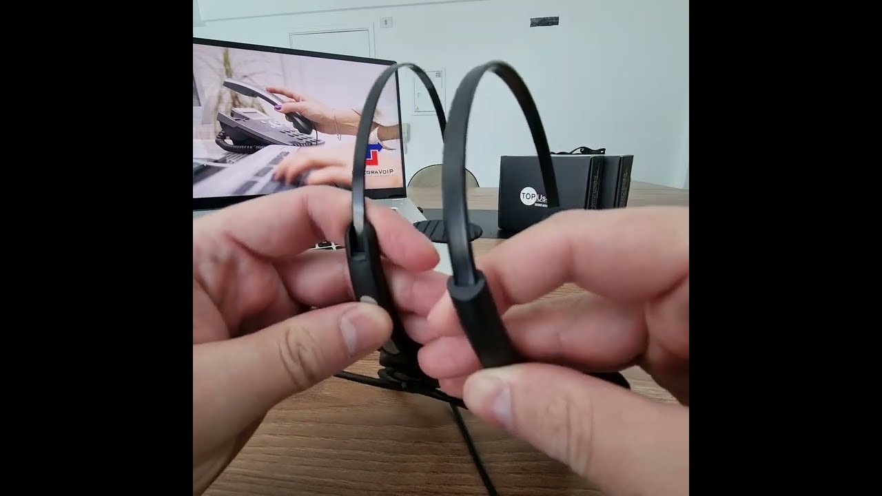 Comparativo headsets USB TopUse FP350 e HTU300 USB com cancelamento de ruído