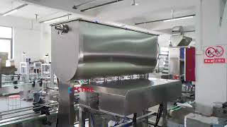 Efficient and high-quality fully automatic four head paste filling machine!!