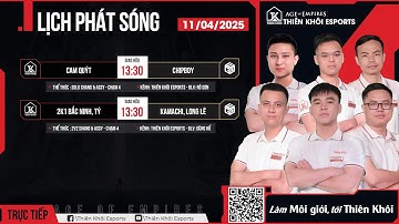Trực tiếp | Thiên Khôi_Quýt vs EGO_Chipboy | Solo Shang/Assy | BLV: RBS | 11/04/2025