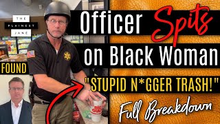 Officer SP!TS on Black Woman, Breaks Her Sideview Mirror + Calls Her "STUP!D N!GGER TRASH" Breakdown