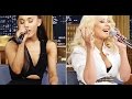 Some singers imitate Christina Aguilera!