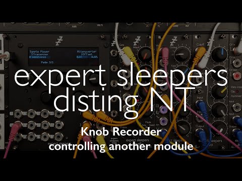 disting NT - Knob Recorder controlling another module