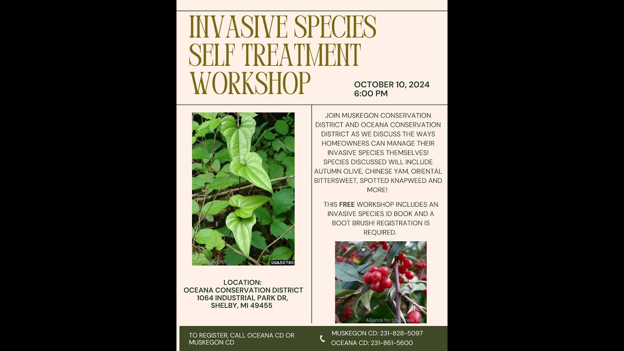 Invasive Species Workshop Recording