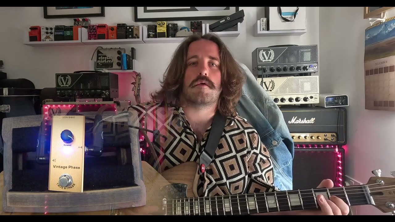 I found the cheapest Phaser pedal I could! - YouTube