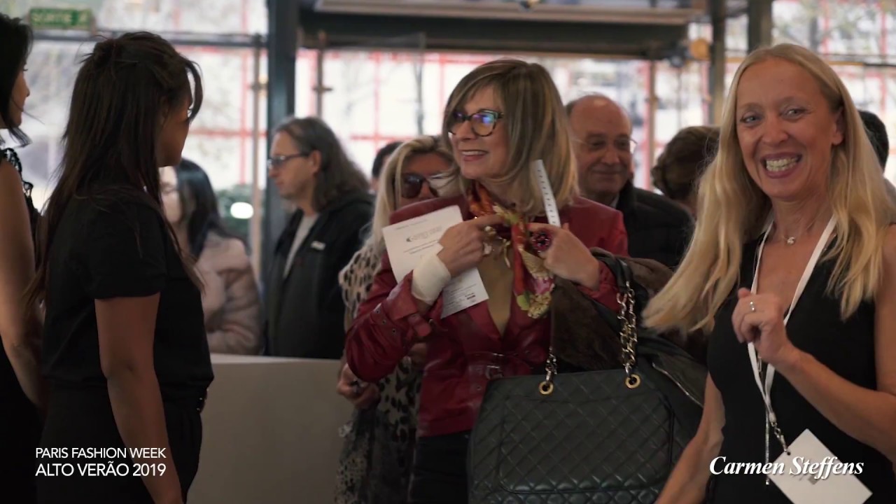 Paris Fashion Week 18 - Carmen Steffens e Cristophe Guillarmé