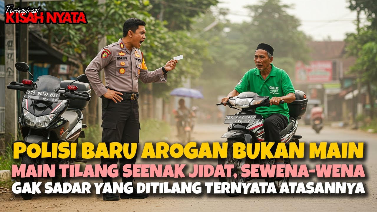 BARU JADI POLISI SOMBONGNYA BUKAN MAIN, MAIN TILANG SESUKA HATI, KARIRNYA BERAKHIR KARENA INI