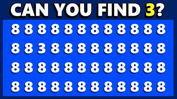Challenge Your Vision: Spot the Odd Numbers in this Puzzle Quiz!