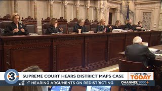 Wisconsin Supreme Court hears redistricting case arguments