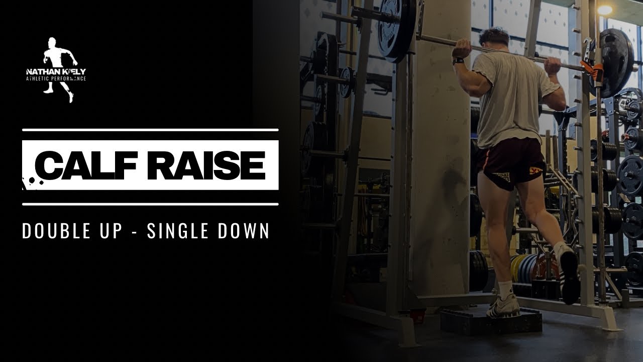Calf raise - Double up - Single down - YouTube