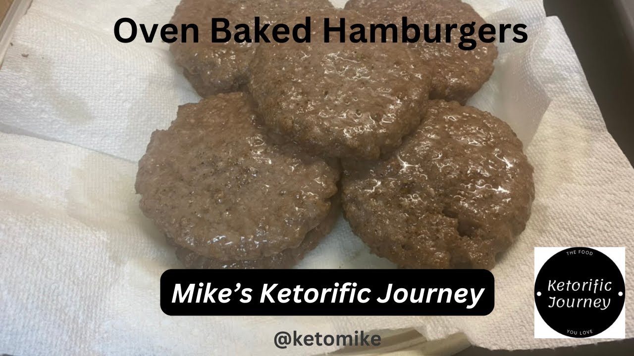 Delicious Oven-Baked Hamburgers Recipe | Juicy & Flavorful!
