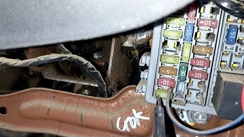 Mahindra Scorpio S2&3 fuel pump srcit testing