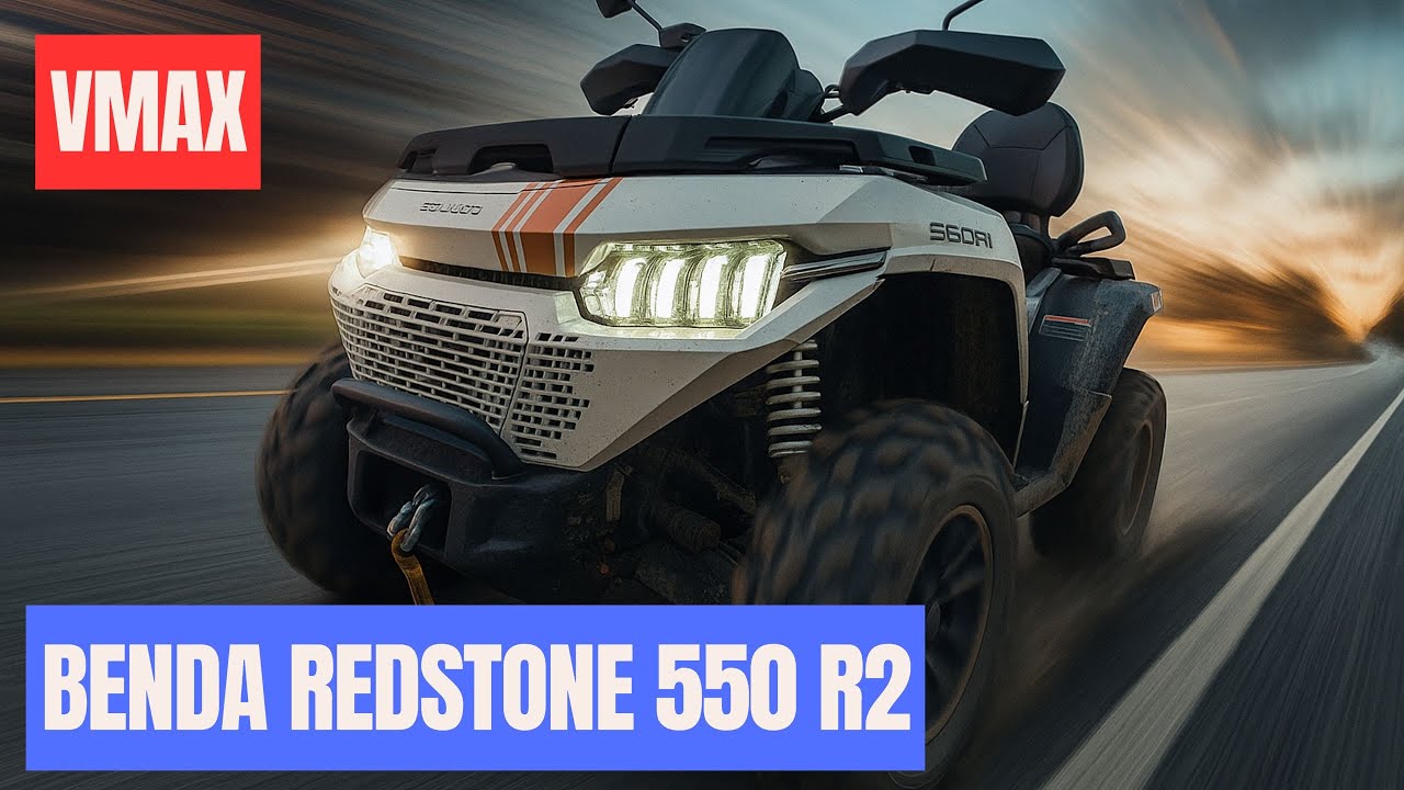 BENDA REDSTONE 550 R2 VMAX | Prędkość maksymalna | Przyspieszenie | Tryb SPORT / STANDARD / WORK