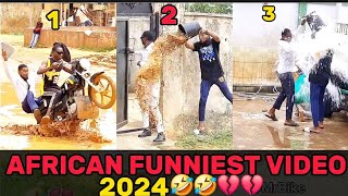 AFRICAN FUNNIEST PRANKS AND COMEDY VIDEOS 2024 🤣🤣🤣🤣💔💔💔💔 TRY NOT TO LAUGH 🤣💔 #funny #trending #comedy
