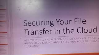 Securing Your File Transfer in the Cloud