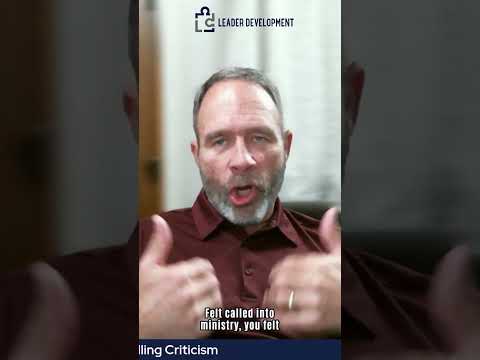 Video thumbnail: Criticism Isn't the Enemy