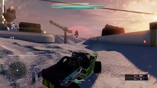 Halo 5: Overkill splatter with a SCOUT HOG!