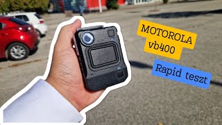 Rapid Teszt Motorola Vb400