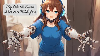 My Clock Runs Slower With You -Cozy Acoustic- AI Lyric Video screenshot 1