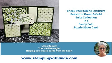 New Product in a Puzzle Slider Card