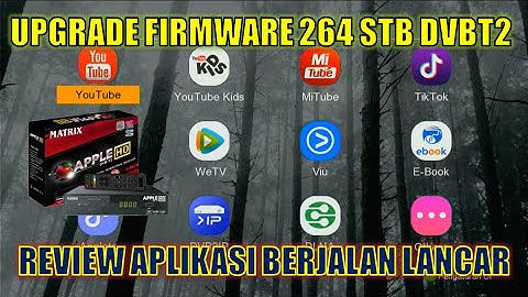 UPGRADE FIRMWARE 264 MATRIX APPLE HD MERAH
