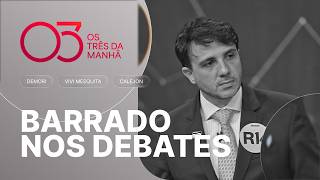 TSE SUSPENDE PROPAGANDA ELEITORAL DE RENAN SANTOS — OS TRÊS DA MANHÃ, 01/09