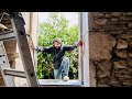 New Ceiling Starts and New Windows Received!