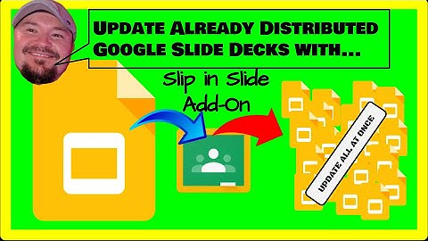 Push Updated Google Slides into an Already Handed out Slide Deck in Google Classroom